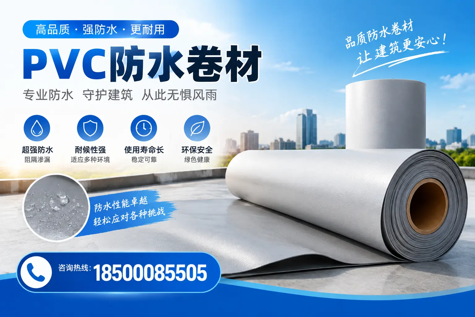 如何选择高质量的PVC防水卷材？北京消费者必看指南